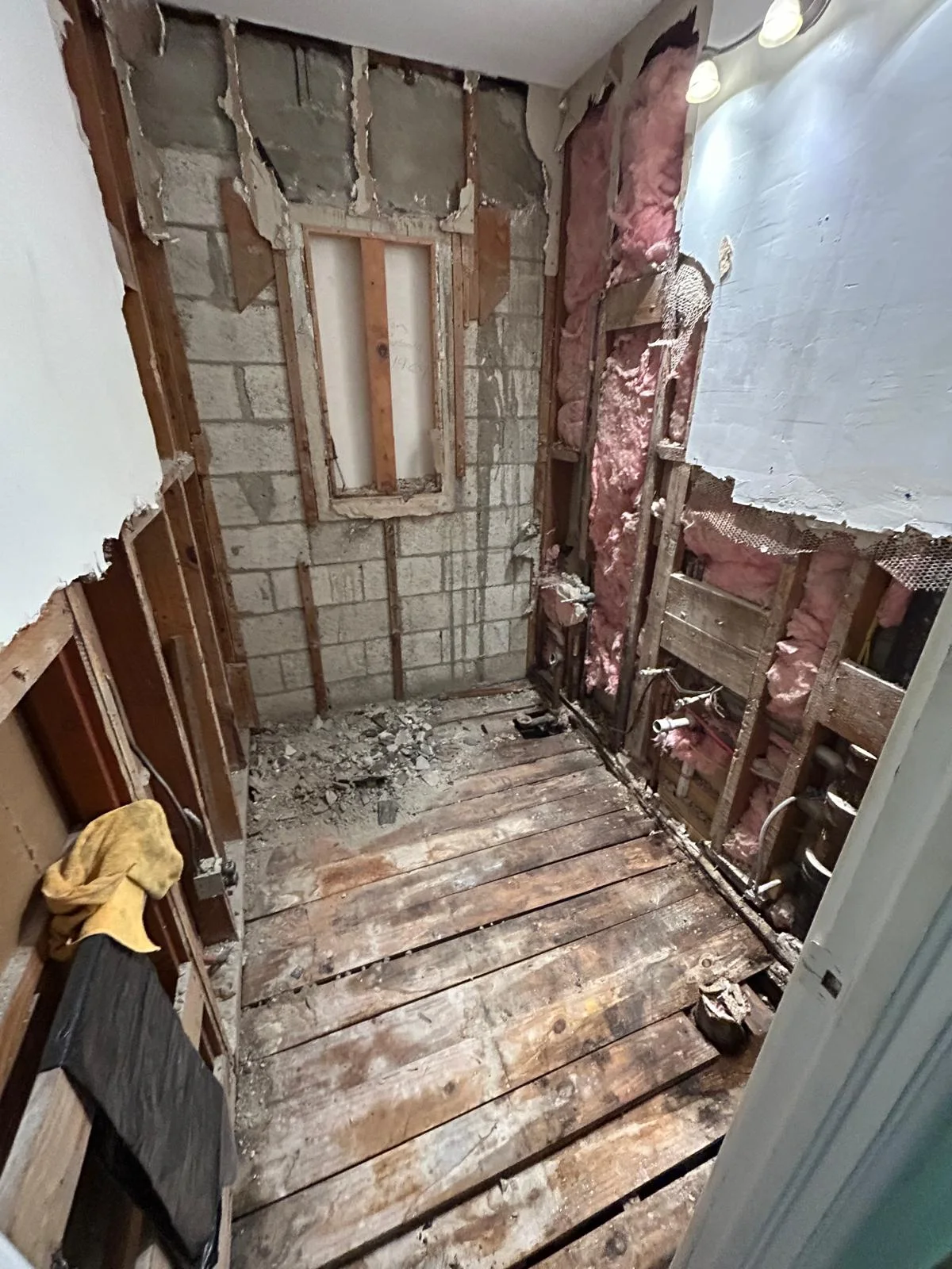 Detail from an Alpha renovation